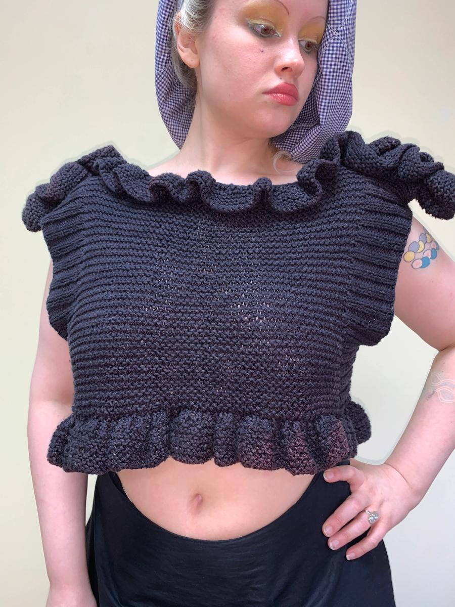 BodyMap 1980s Knit Dimensional Top product image