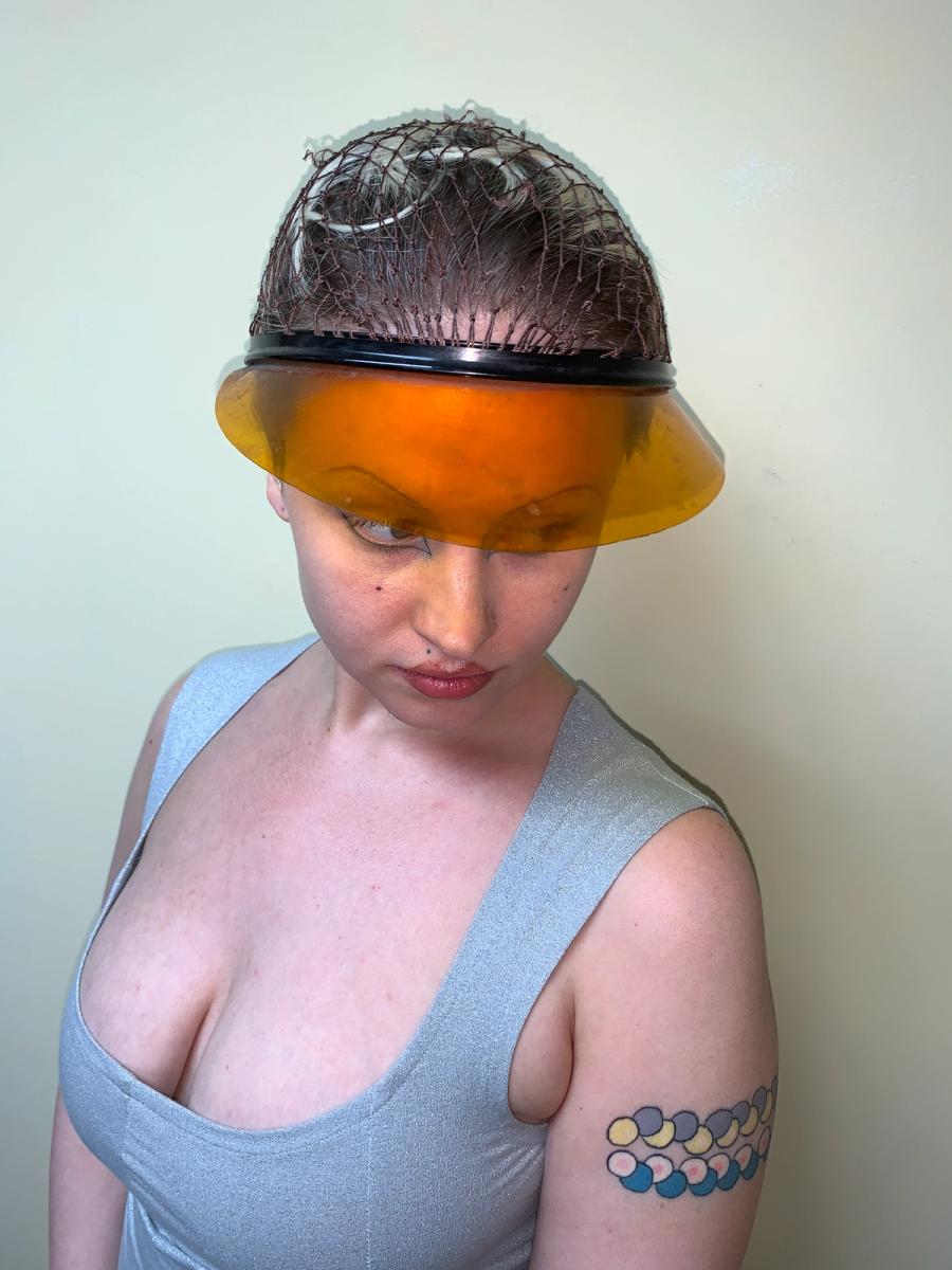 60s Hairnet Visor product image