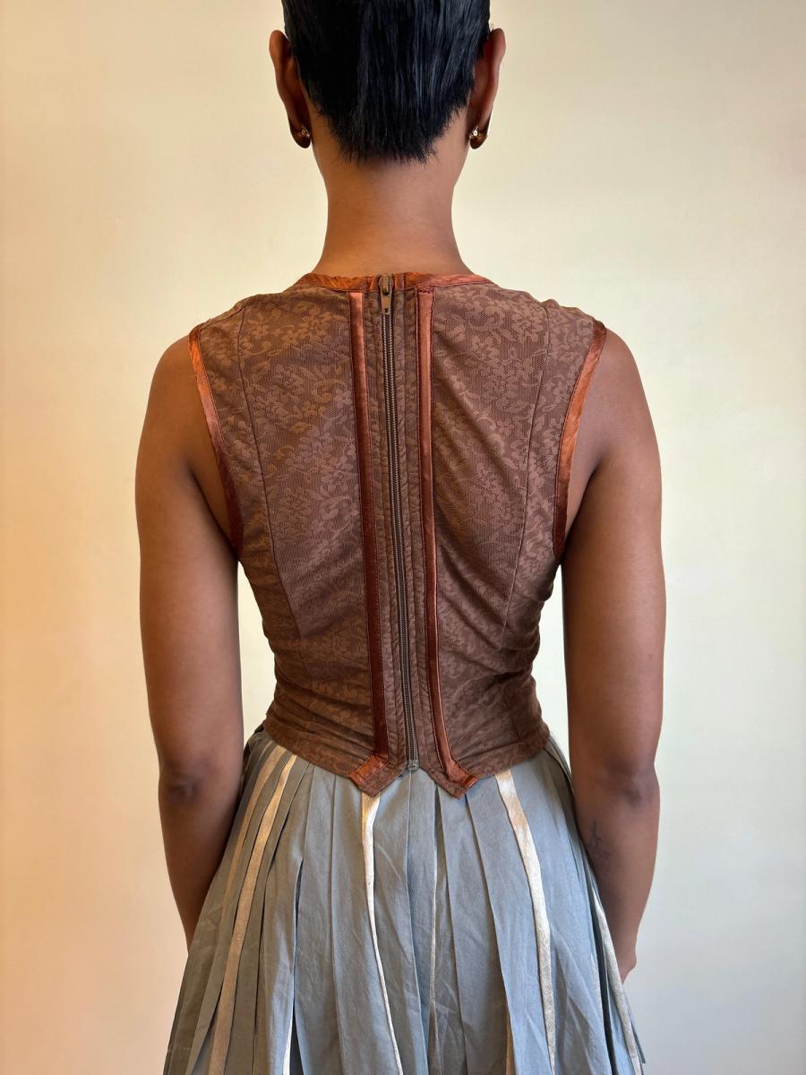 Vintage Fiorucci Lace Corset product image