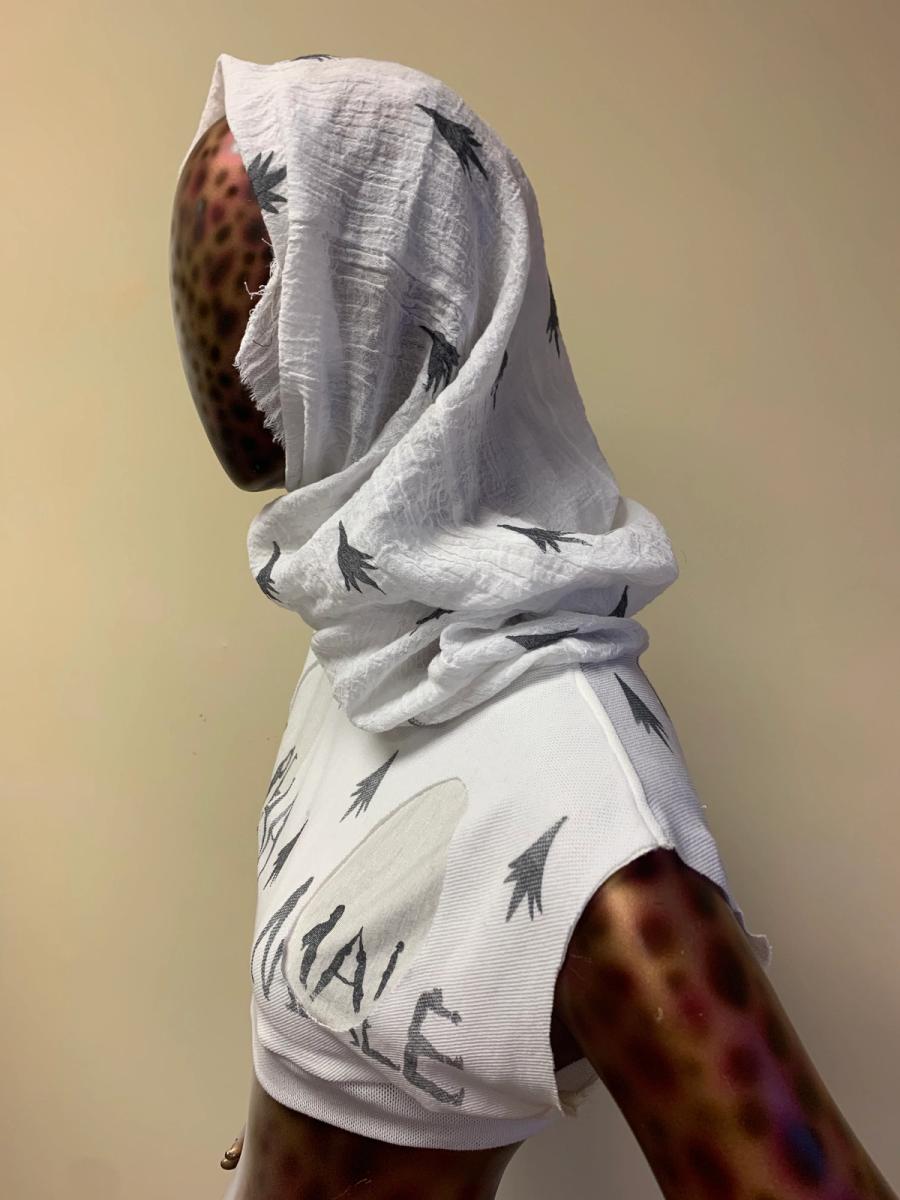 Alpha Male Top With Gauze Hood 2 product image