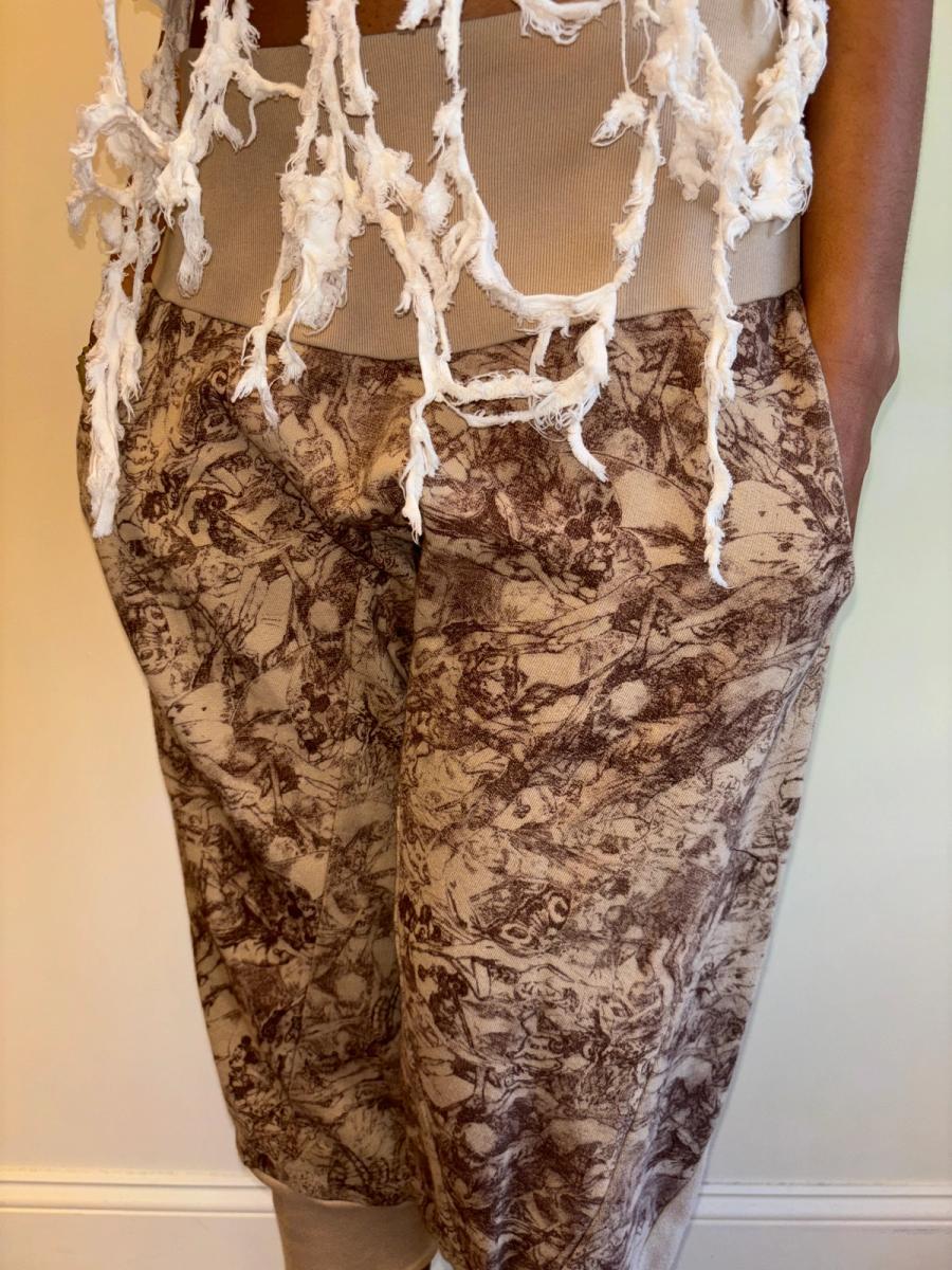 Marjan Pejoski Surrealist Print Sweatpants product image