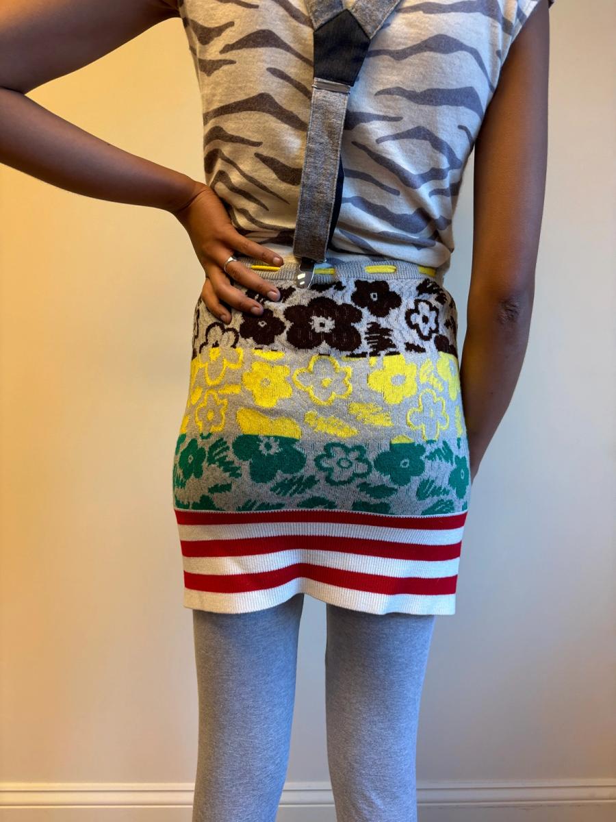 Bernhard Willhelm Knit Patchwork Skirt product image