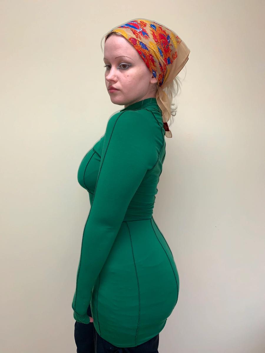 Pam Hogg Clover Mock Neck Dress product image