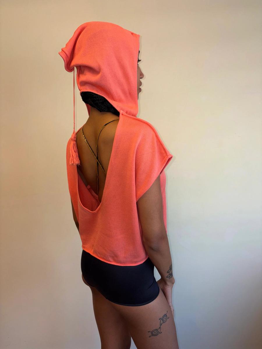 1985 Chantal Thomass Hooded Tassel Knit product image