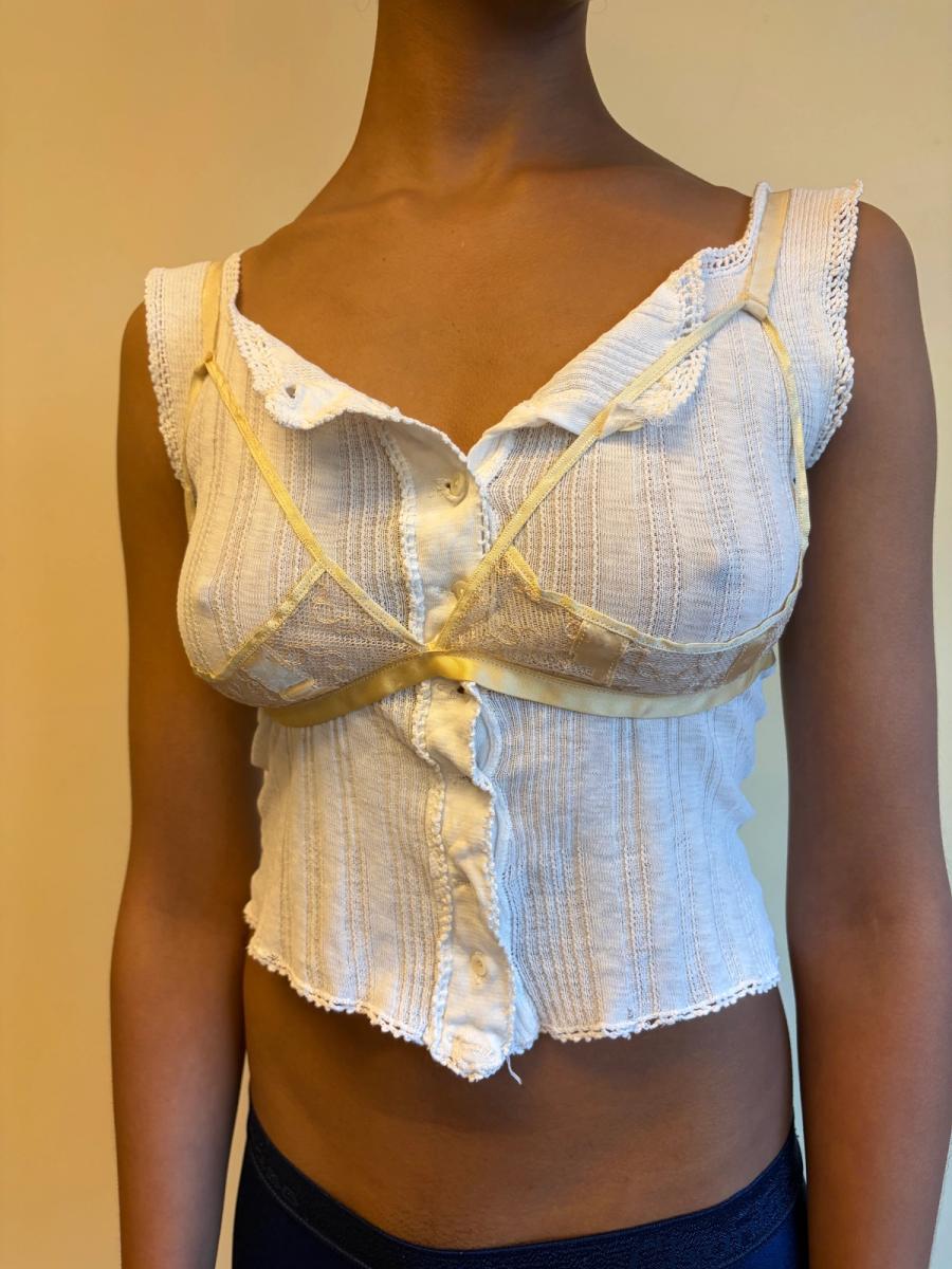 1930s French Open Cup Bra  product image