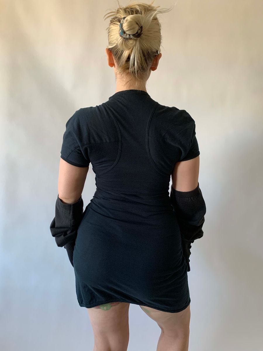 90s Vivienne Westwood Orb Black Dress product image