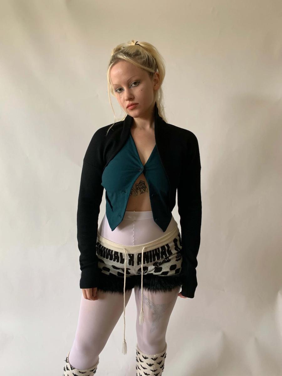 Romeo Gigli Asymmetrical Shrug product image