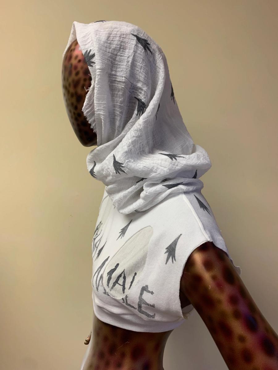 Alpha Male Top With Gauze Hood 2 product image