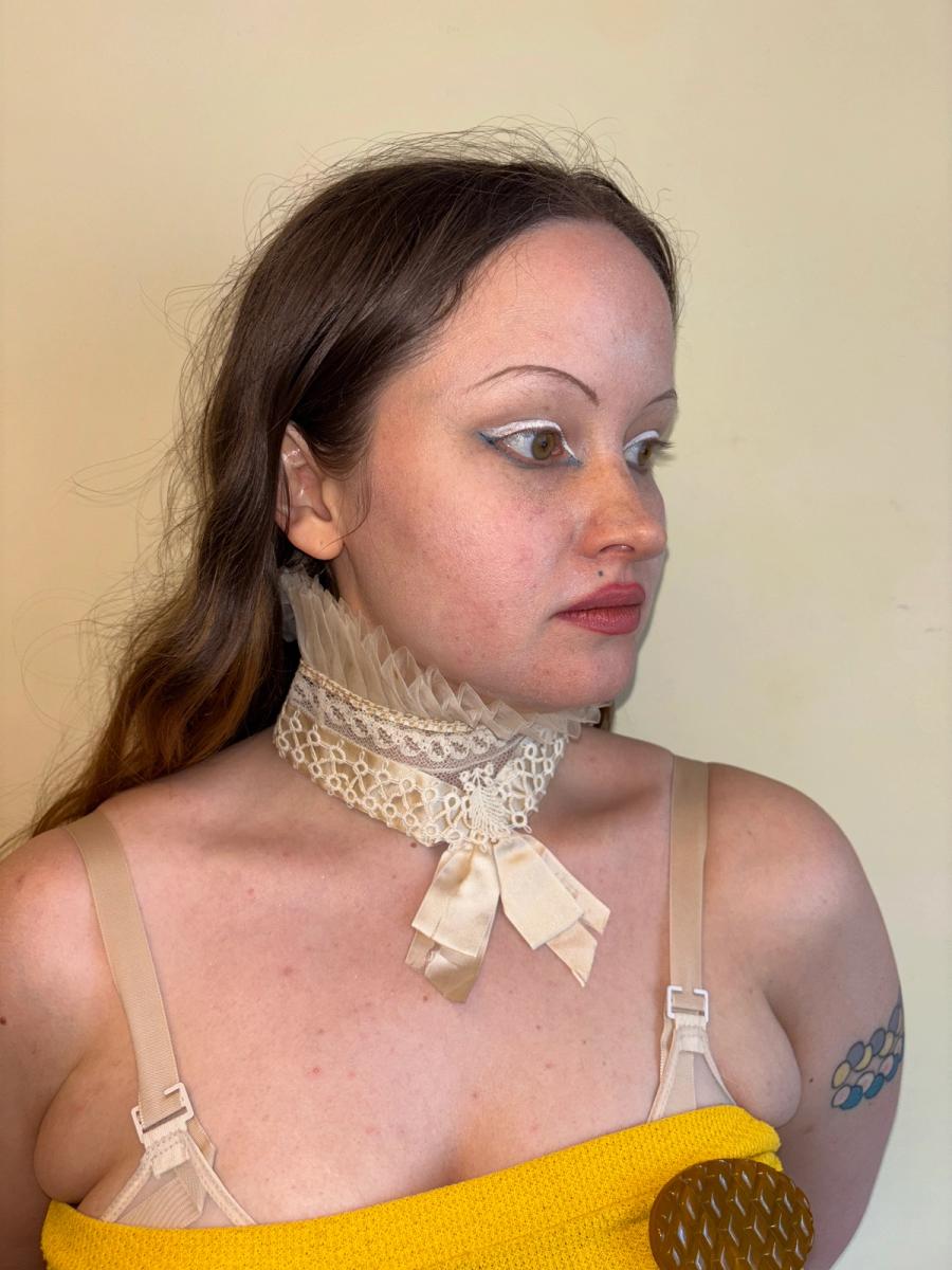 Edwardian Collar with Tatting and Lace product image