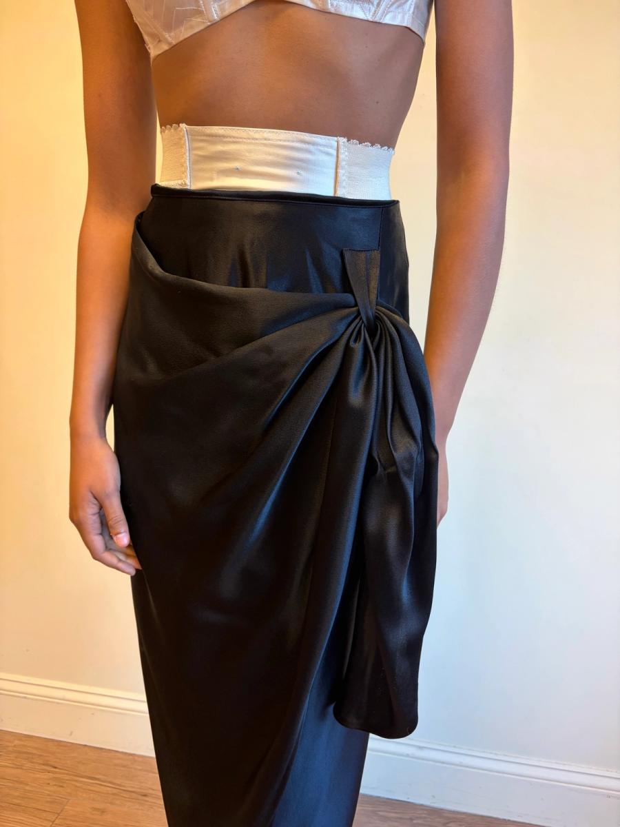 1980s Norma Kamali OMO Convertible Skirt Pant  product image
