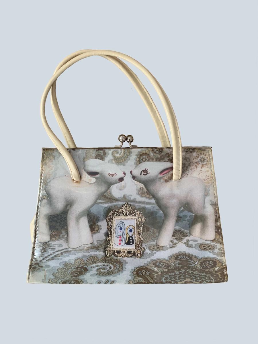 Antoni & Alison Kissing Lamb Purse product image