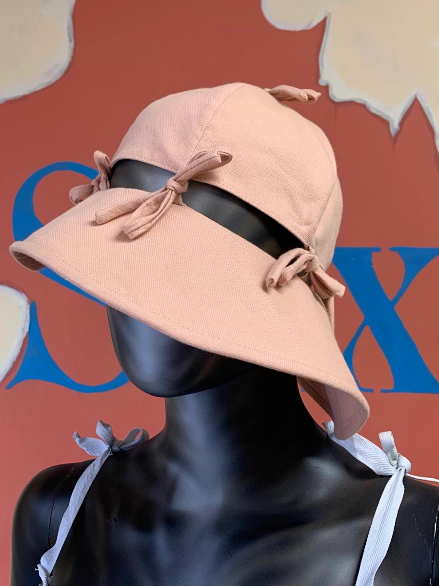 Vivienne Westwood Peach Hat with Ties product image