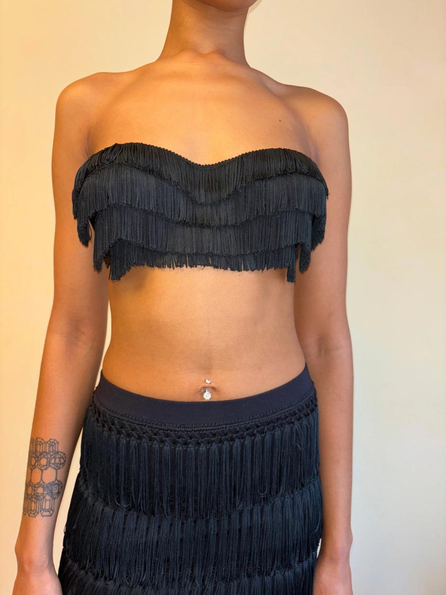 80s Helen Storey Fringe Bandeau product image