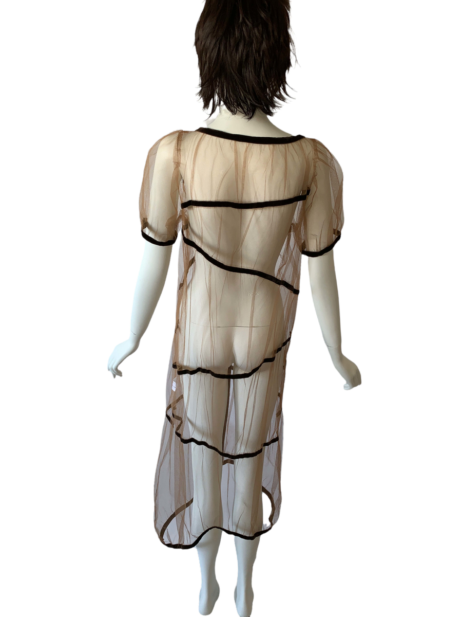 Condire / 20471120 Sheer Patchwork Dress product image