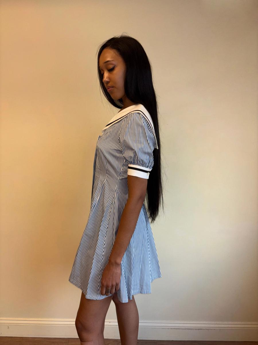 80s Norma Kamali Sailor Dress product image