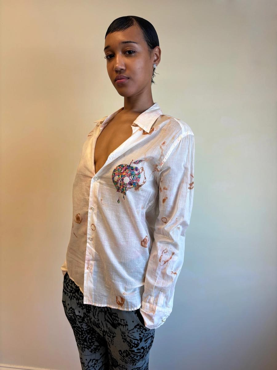 Maxsix Scorched Button Up product image