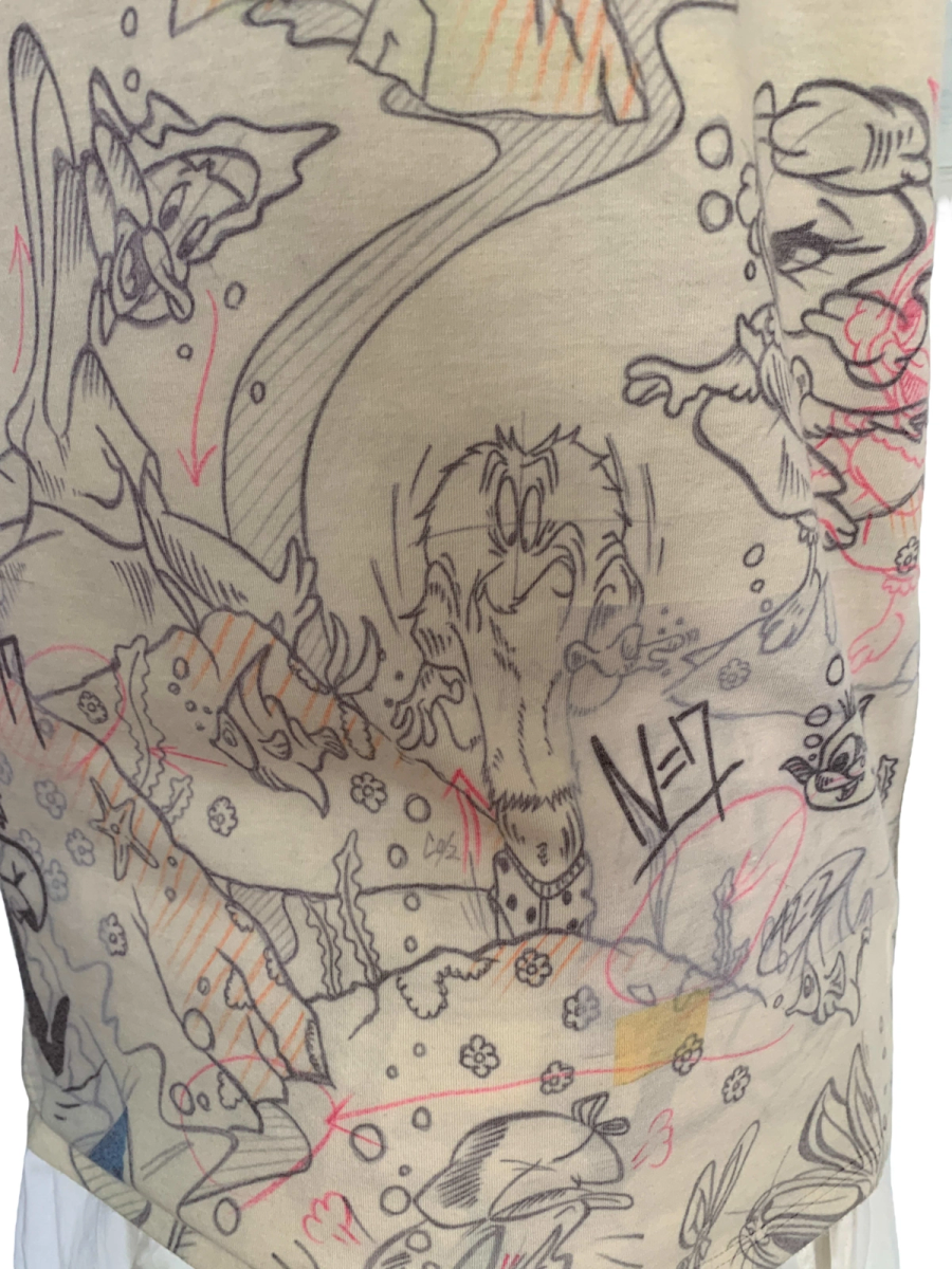 BodySong Cartoon Drawing T-shirt product image