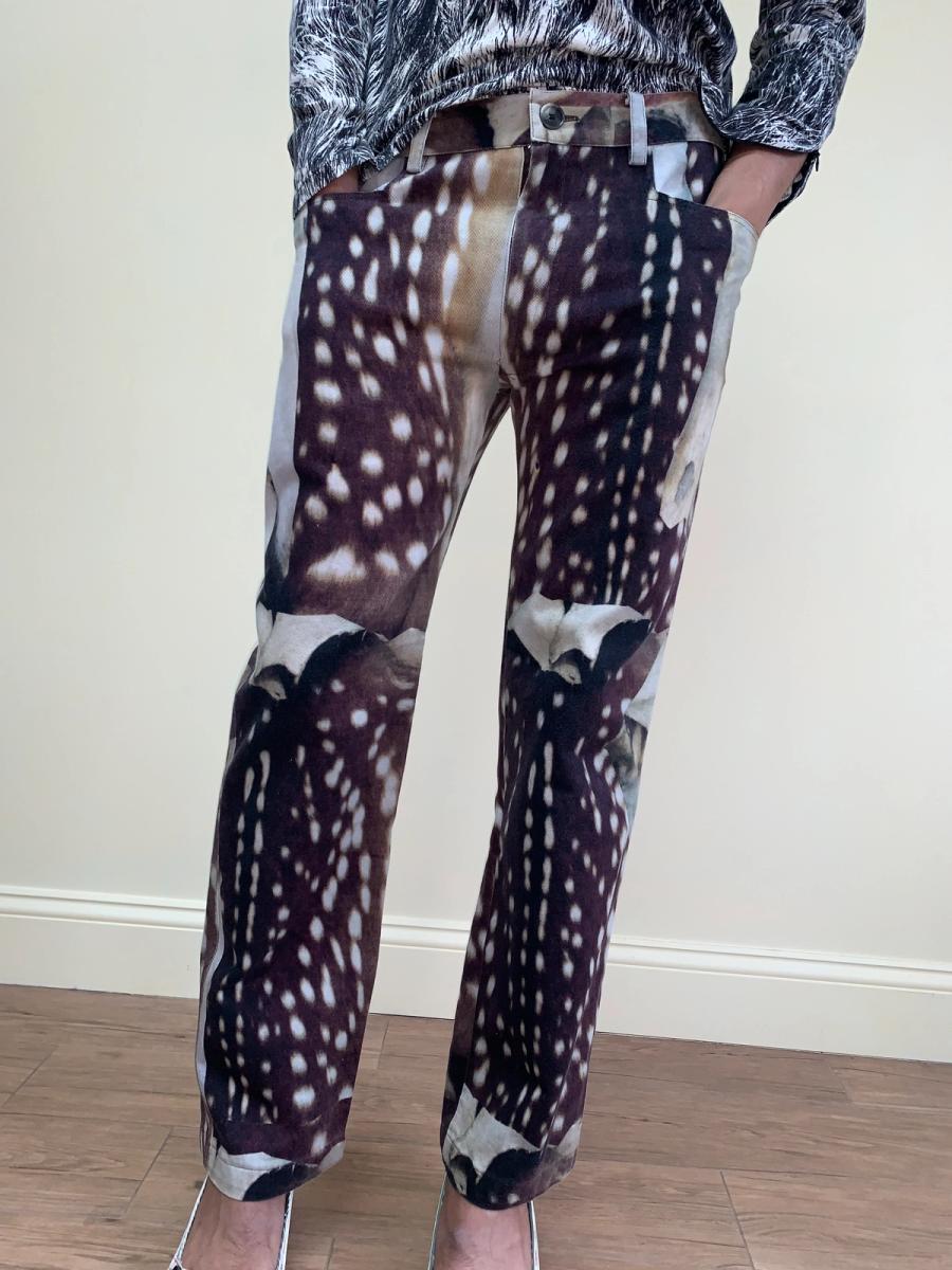 Body Butter Fawn Print Jeans product image