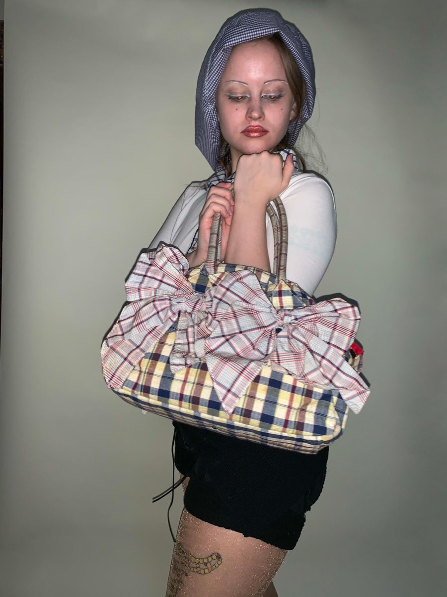 Vivienne Westwood Seersucker Multi Bow Purse product image