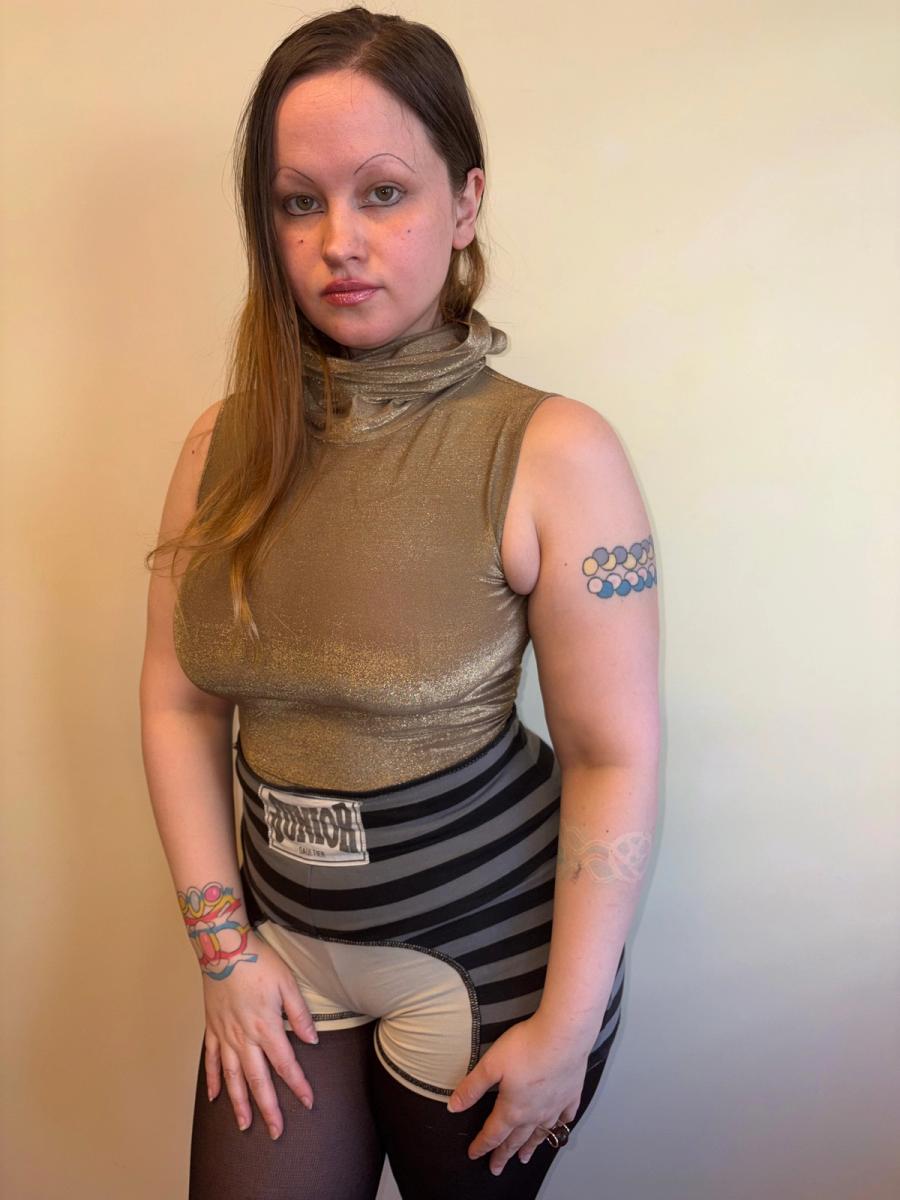 Moschino 90s Dramatic Lurex Turtleneck product image