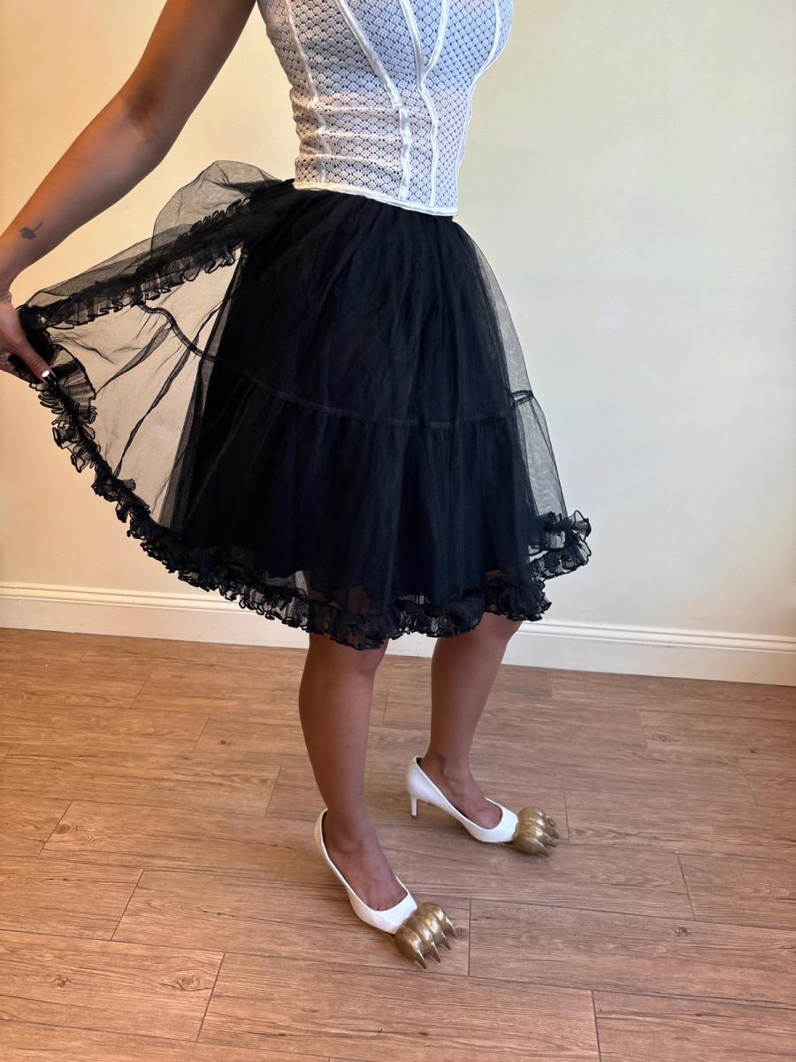 Vintage Chantal Thomass Tulle Bustle Skirt product image