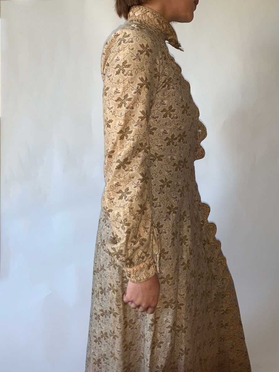 Antique Victorian Flannel Gown product image