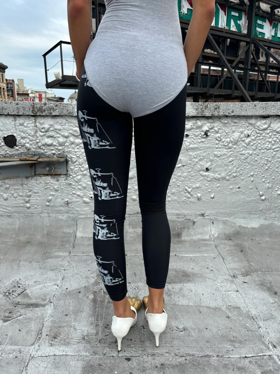 Thinker Woman Black Leggings product image