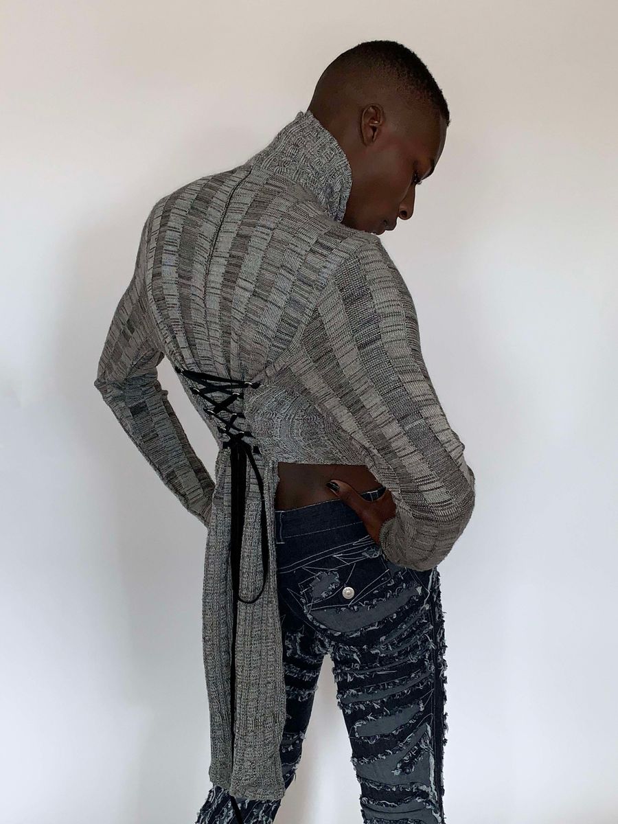 Condire Lace Up Sweater product image