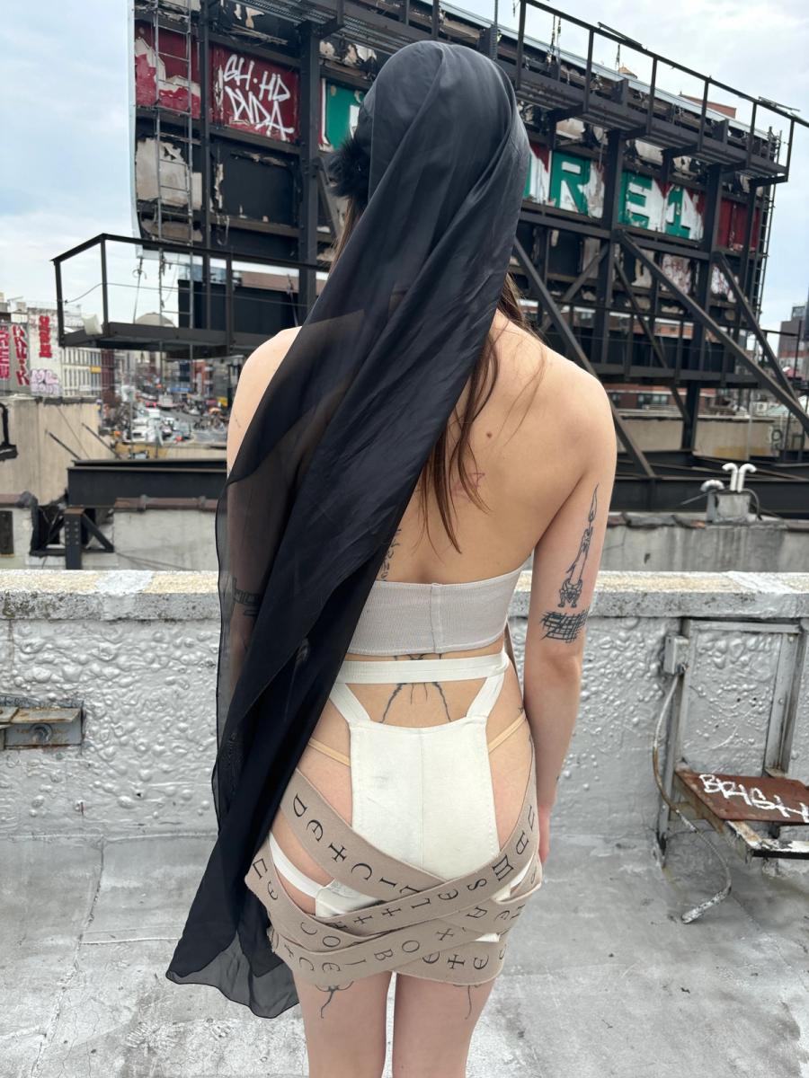 Ponytail Wrap Cap product image