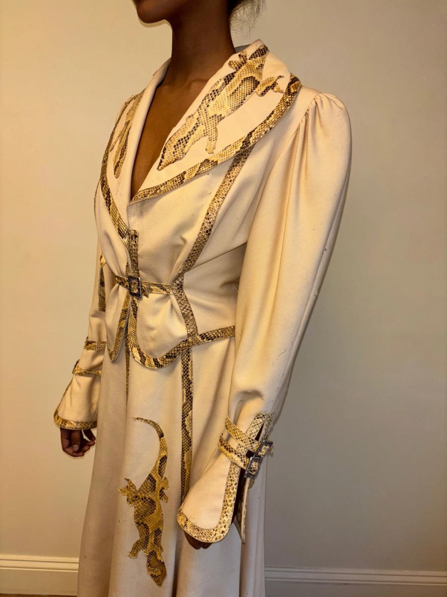 70s Bill Gibb Lizard Cutout Set product image