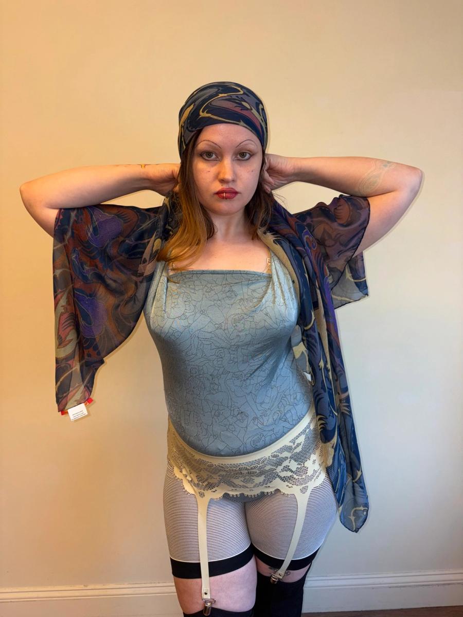 1993 Vivienne Westwood 'Grand Hotel' Oversized Shawl product image