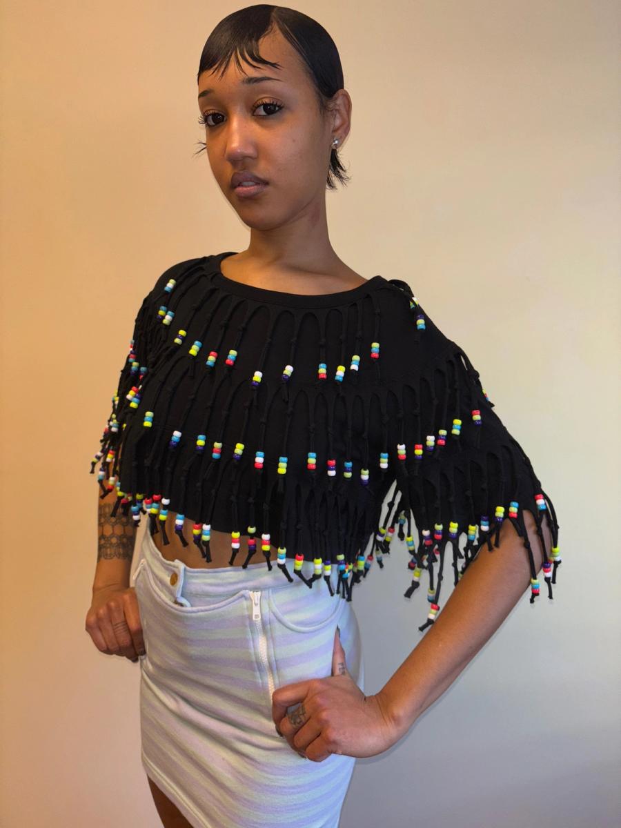 Moschino Beaded Fringe Top product image