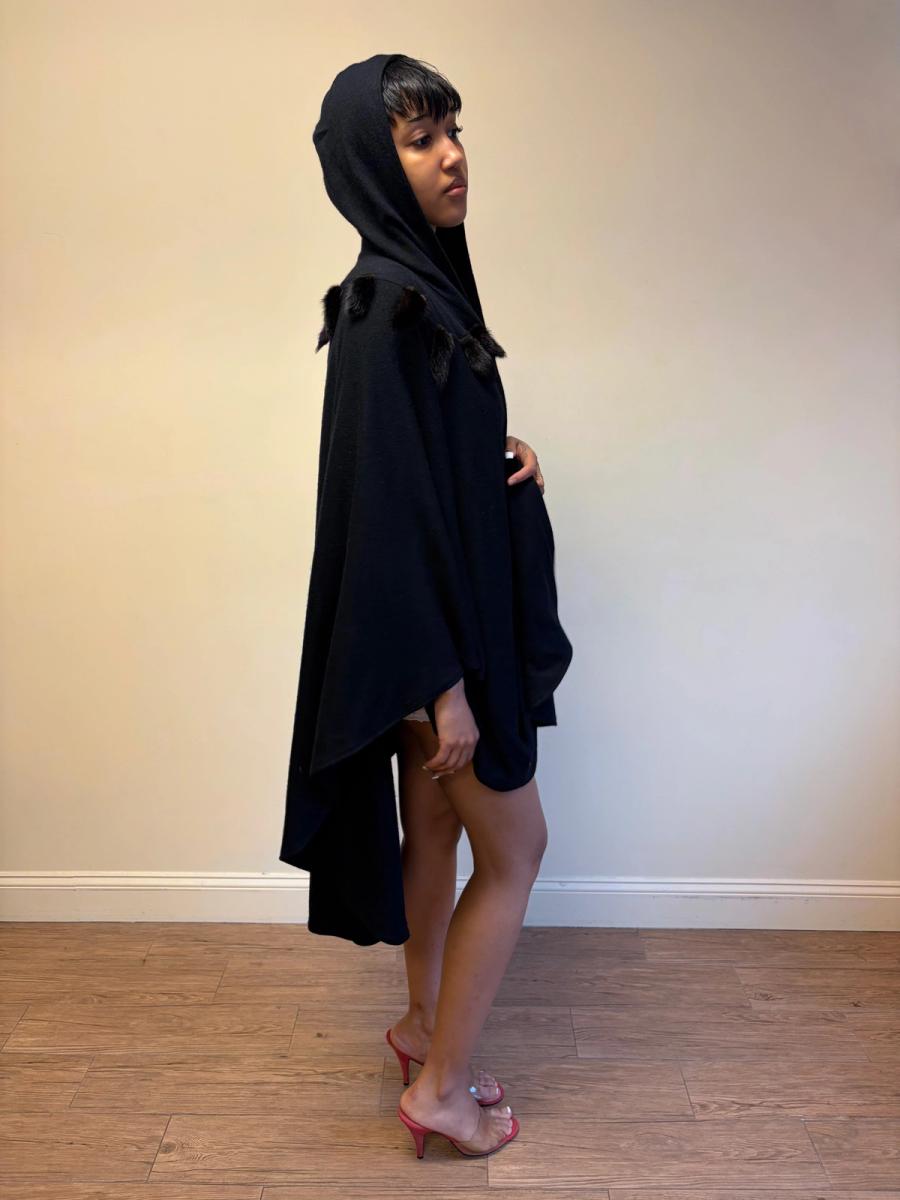 Yvan & Marzia Fur Tail Cape product image