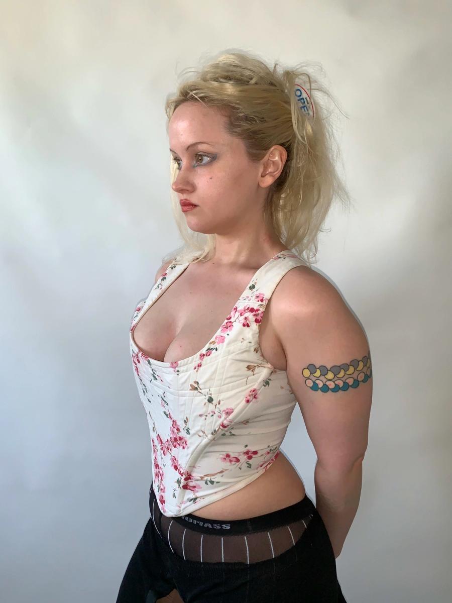 90s Vivienne Westwood Cherry Blossom Corset product image