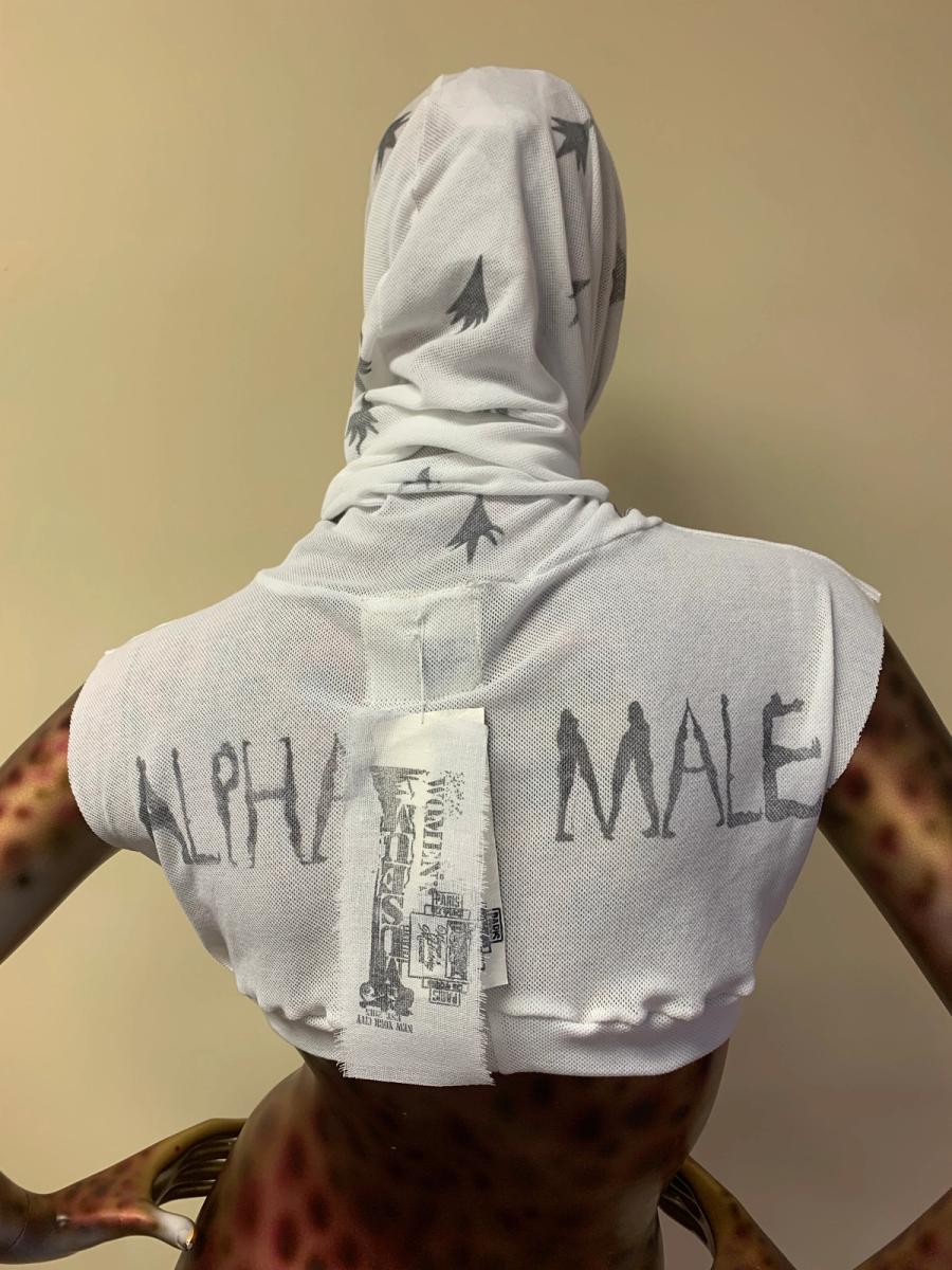 Alpha Male Top With Cotton Mesh Hood product image