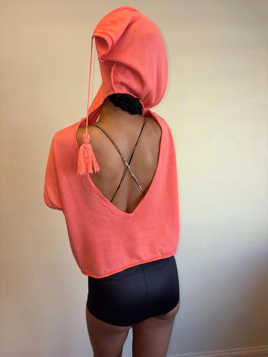 1985 Chantal Thomass Hooded Tassel Knit product image