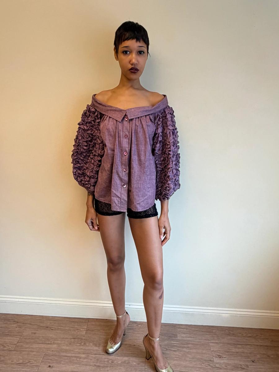 1983 Chantal Thomass Ruffled Blouse product image