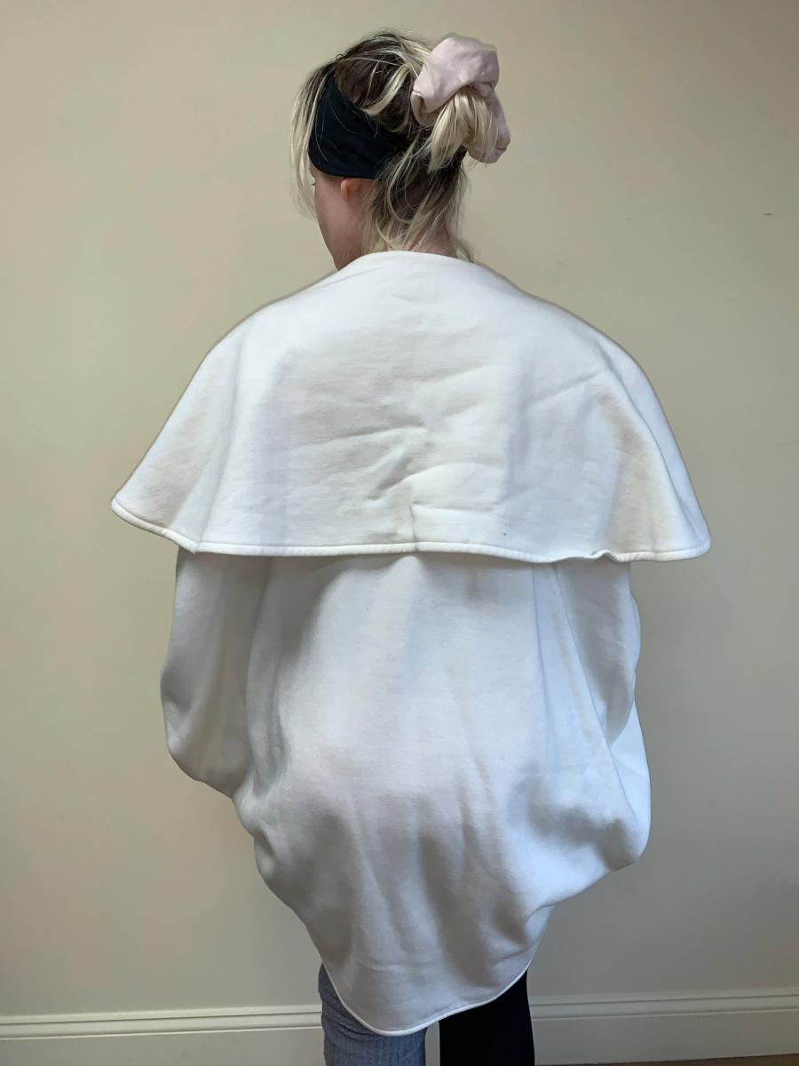 Norma Kamali 1980s Fleece Cocoon Coat product image