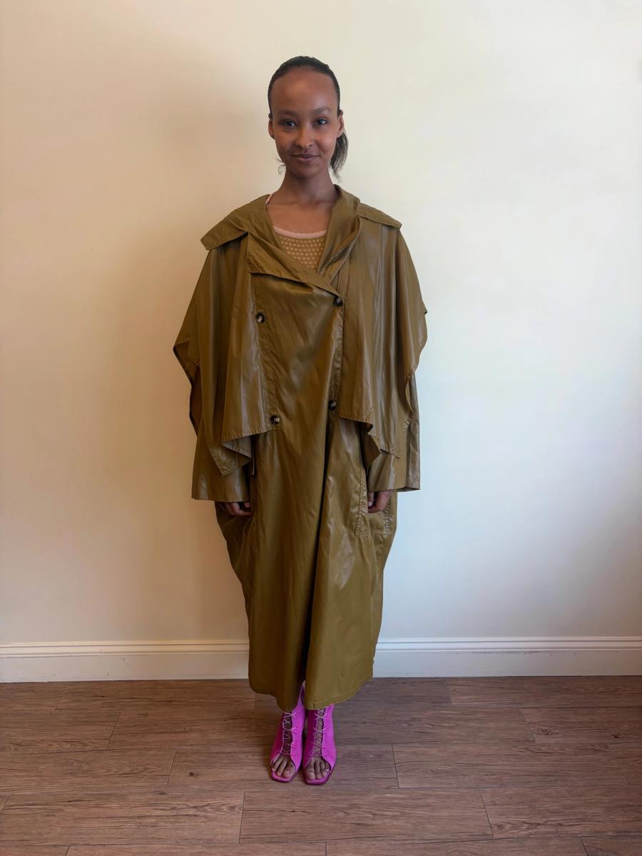 Rare 1980s Dorothée Bis Trench Coat product image