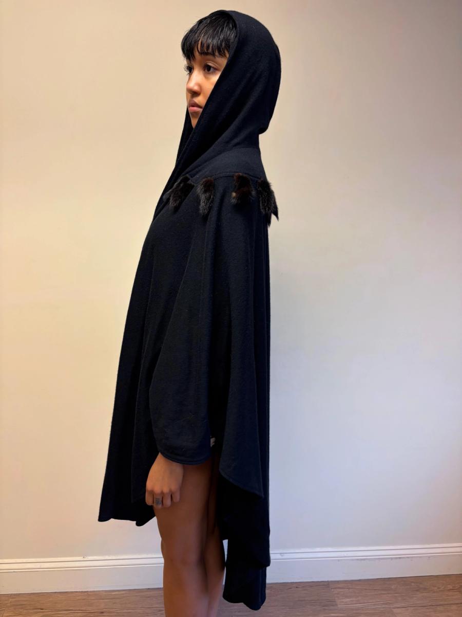 Yvan & Marzia Fur Tail Cape product image
