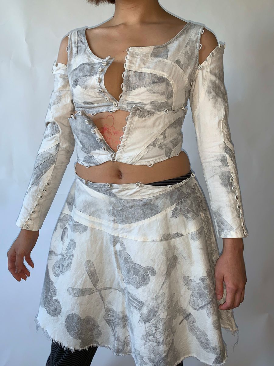 Nozomi Ishiguro 3 Piece Detaching Button Dress product image