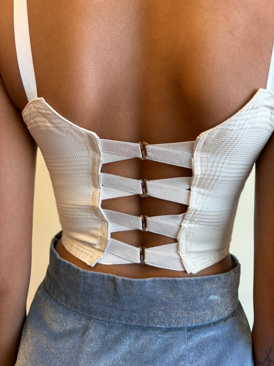Claudia Matano Floral Bustier product image