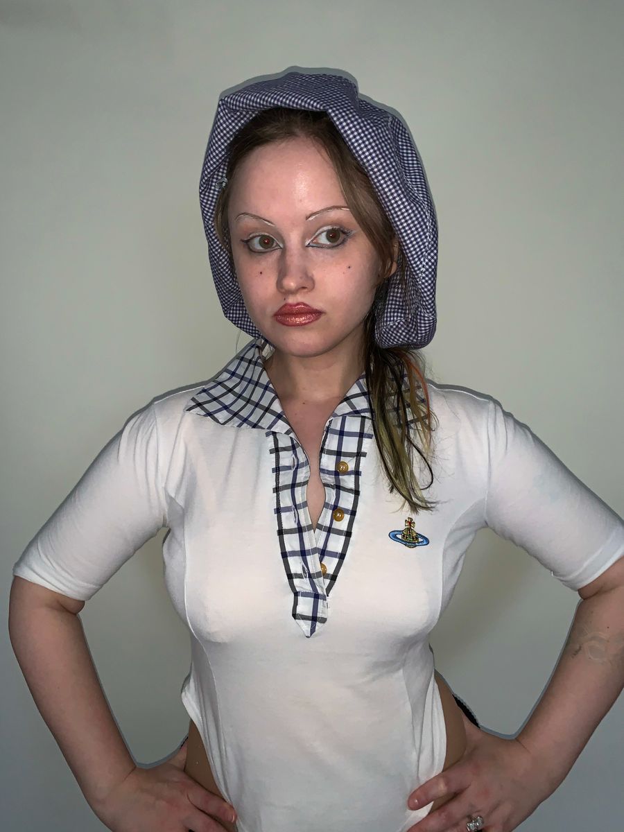 Vivienne Westwood Cotton Pique Polo T w/ Hi-Collar product image