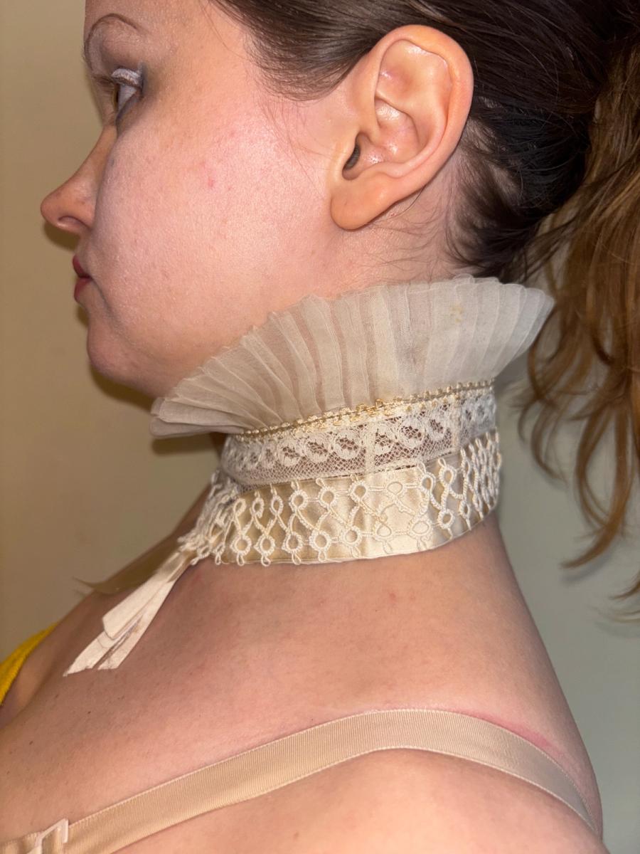 Edwardian Collar with Tatting and Lace product image