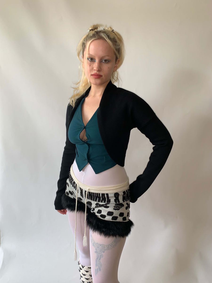 Romeo Gigli Asymmetrical Shrug product image