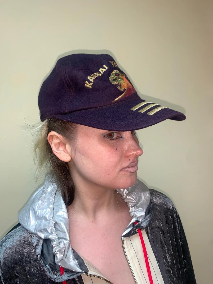 80s Kansai Yamamoto Embroidered Big Cat Hat product image