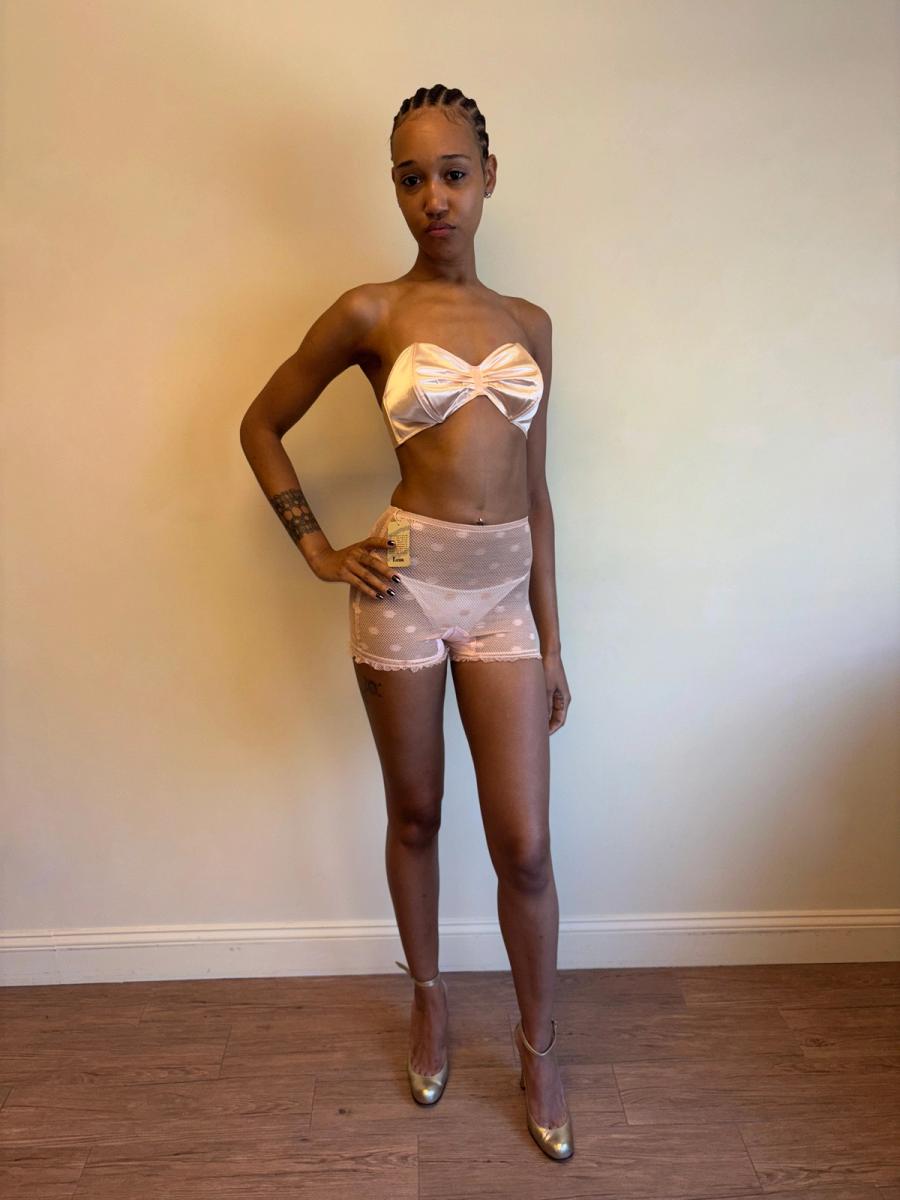 1940s Stretch Mesh Lace Short  product image