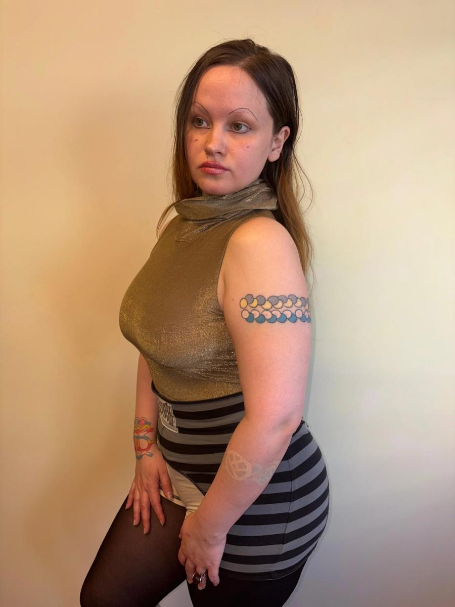 Moschino 90s Dramatic Lurex Turtleneck product image