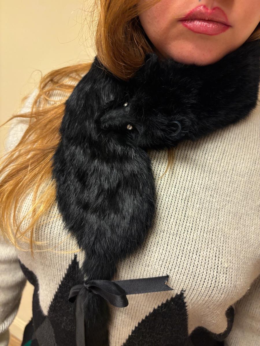MILK Rabbit Fur "Fox" Stole product image