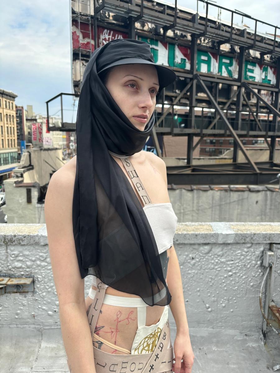 Ponytail Wrap Cap product image